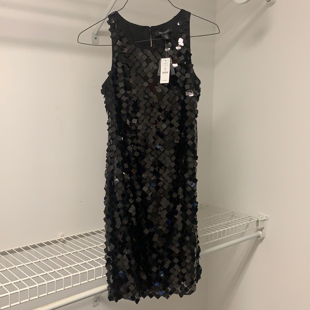 black sequin dress new with tags